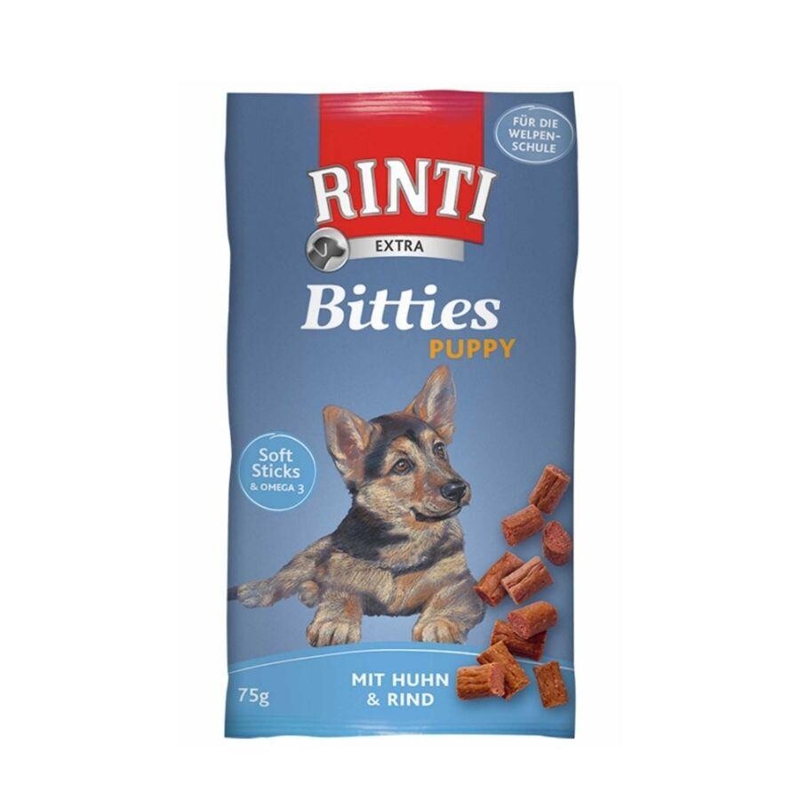 Rinti Extra Bitties Tavuklu Ve Sığır Etli Yavru Köpek Ödülü 75 GR | SRC: Barcode: 4000158913050